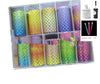 Nail Art Transfer Foils Set Of 12