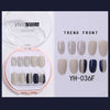 Korean Wearable Nail Art Short 30 Pieces In A Box Waterproof Removable Nail Art Ins Manicure Fake Nails