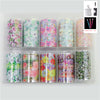 Nail Art Transfer Foils Set Of 12