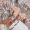 Strass Maniküre Wear Nail Pure Desire Wind Nagel Patch Wear Nail Diamant Nagel Aufkleber