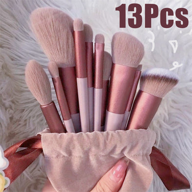 13-teiliges Make-up-Pinsel-Set, Make-up-Concealer-Pinsel, Rouge-Puderpinsel, Lidschatten, Highlighter, Foundation-Pinsel, kosmetische Beauty-Tools