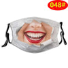 3D Stereo Simulation Human Half Face Creative Spoof Mask