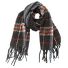 Men's And Women's Plaid Scarf Tassel Shawl