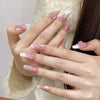 Wearable Blooming Fake Nails Women