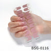 Eistransparentes Phototherapie-Nagelgel-Pflaster