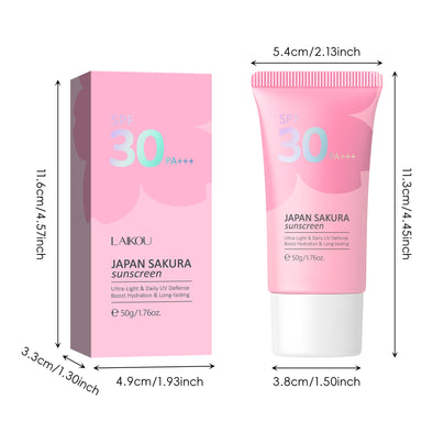 Сонцезахисний крем Cherry Blossom SPF30 Ізоляційні засоби для догляду за шкірою