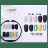 Korean Wearable Nail Art Short 30 Pieces In A Box Waterproof Removable Nail Art Ins Manicure Fake Nails