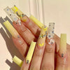 3D Shiny Diamond In The Debris Nail Art