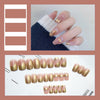 24 Stück Nailart-Patches können abgelöst und wiederverwendet werden.