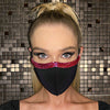 Explosive Women's Adjustable Rhinestone Mask