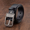 Retro Alloy Pin Buckle Belt Fashion Genuine Leather