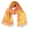 Autumn And Winter Men's And Women's Jacquard Short Beard Flower Scarf