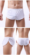 Men's Underwear Silky Round Edge Sports Underwear Home Shorts