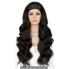 European And American Style Wig Headgear Black Headband Rose