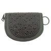 Hot Diamond Pouch Curved Geldbörse Schwarz