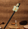 Hair pin with antique fringe