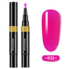 One-step Glue Three-in-one Nail Polish Glue Pen Lazy Long-lasting Phototherapy Glue Nail Manicure