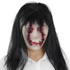 Horror Mask Scary Headgear Ghost Festival Funny Face Props