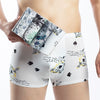 Herren-Boxershorts mit mittlerer Taille, atmungsaktive Jugend-Boxerunterwäsche