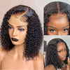 Прозорі кучеряві перуки з людського волосся Deep Water Wave Lace Frontal