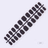 24pcs Solid Color Wear Fake Nail Patches