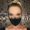 Explosive Women's Adjustable Rhinestone Mask