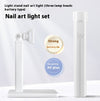 Hand-held Manicure Word Lamp Bracket Degrees Rotary Multifunctional Rack Stick Wear Nail Tip