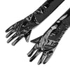 Sexy Gloves Black Leather Bar Performance Pole Dance Auxiliary Tools Dark High Elasticity Sleeve Cover