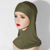 Multi-Color Breathable Neck High Elastic Base Cap Cover Turban