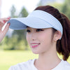 Summer Lengthened Brim Air Top Sun Protection Hat Children