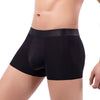 Ice Silk Underwear Herren-Boxershorts mit lässigem Schnitt, nahtlos, eng anliegend und bequem, modale Hose mit mittlerer Leibhöhe