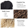 European And American Synthetic Chemical Fiber Small Roll Drawstring Ponytail