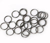 200 pieces opening hair ring braid Dreadlock pearl cuff pliers braid tool hoop circle