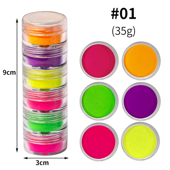 6 Colors Optional Pearl Powder Dyed Powder