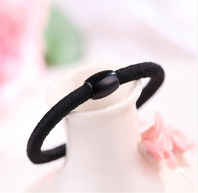 Beaded high elastic fashion hair band hair band