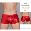 Oil Glossy U Convex Ultra-thin Transparent Men's Comfortable Stretch Shorts