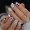 Metal false nails for women