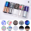 Color Laser Transfer Paper 50 Nail Star Stickers 10 Color Mixed Package