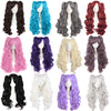 Big wave wig set double ponytail