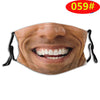 3D Stereo Simulation Human Half Face Creative Spoof Mask