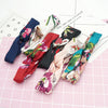 Flower elastic silk hair band