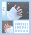 Nail Art Scrub Ballet Fake Nails 