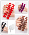 Waterproof and Long Lasting Nail Stickers Letter Color Nail Stickers Full Stickers