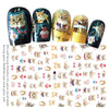 Adhesive nail decals