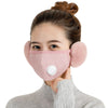 Women's cotton ear mask with breathing valve