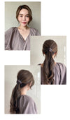 Korean Retro Geometric Elastic Hair Loop