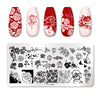 Manicure printing template