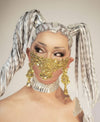 European And American Diamond Mask Butterfly Performance