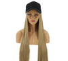 Hat wig one female wig female long hair natural fashion long curly hair big wave