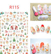 Christmas nail decals ornaments nail stickers